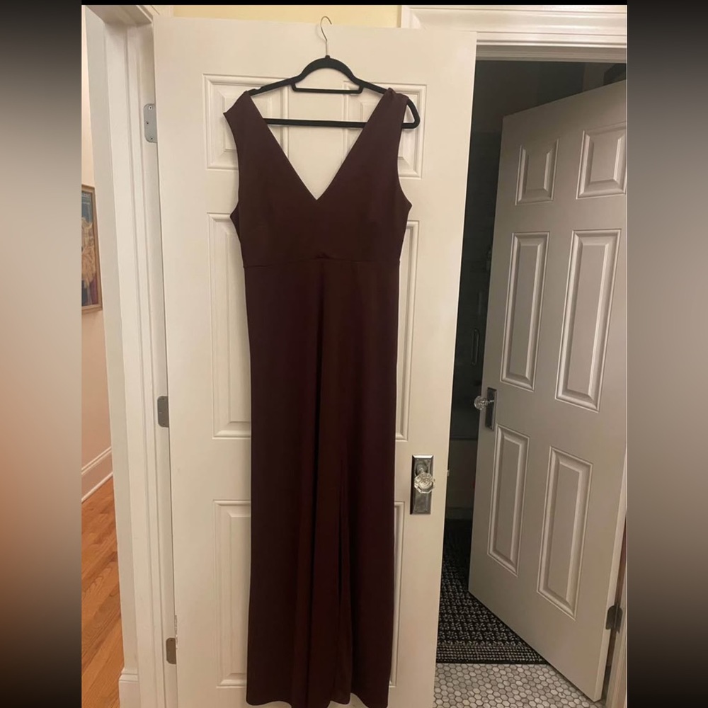 Birdie Grey Cabernet Bridesmaids Dress NWT